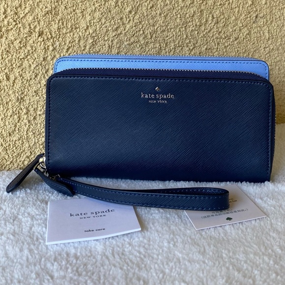kate spade Bags Nwt Kate Spade Payton Colorblock Carryall Wallet